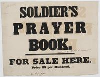 Soldier's prayer book. For sale here. Price $5 per hundred.