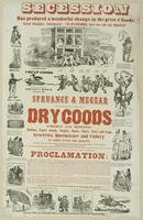 Secession has produced a wonderful change in the price of goods. : Great slaughter anticipated! 