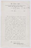 The tribute book: : a record of the munificence of the American people, during the war for the Union. By Frank B. Goodrich. New York, [blank] 186[blank] We take the liberty of inviting your attention to the enclosed prospectus of a work in course of prepa