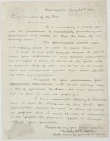 Philadelphia July 25th 1862 To the members of the bar Gentlemen : It is unnecessary to impress you with the importance of immediately furnishing our government with troops in this the hour of our country's trial. The government wants men; and money must b