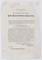 In press. Will be published on October 20th, 1862. Raff's Manual of pensions, bounty & pay. : A manual of pensions, bounty and pay:--Containing the laws, forms and regulations relating to pensions, ... By George W. Raff. 1 vol. 12mo., law sheep. $2 00. Wi