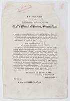 In press. Will be published on October 20th, 1862. Raff's Manual of pensions, bounty & pay. : A manual of pensions, bounty and pay:--Containing the laws, forms and regulations relating to pensions, ... By George W. Raff. 1 vol. 12mo., law sheep. $2 00. Wi