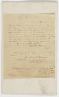 [Order by Charles Howard, President of the Baltimore Board of Police, dated April 22, 1861, allowing passage of a party en route through the city for private business] [graphic].