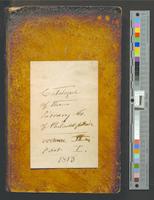 V042 - A catalogue of books, belonging to the Library Company of Philadelphia. Volume II--Part I..