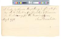 B01F24 - Proxies for annual meeting to be held 1793-05-06, 1793-05-01-1793-05-06