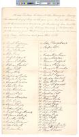 B01F62 - List of electors and vote tallies, 1821-05-07