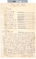 B02F10 - List of electors and vote tallies, 1834-05-05