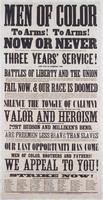 Men of color to arms! To arms! Now or never.