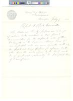 B04F07 - Reports, correspondence, and other documents for monthly meeting of directors, 1881-07