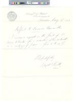 B04F08 - Reports, correspondence, and other documents for monthly meeting of directors, 1881-08