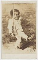 [African American boy playing soldier] [graphic] / Th. Nast.