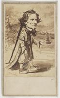[Caricature of Jefferson Davis attired as a Chinese man] [graphic].