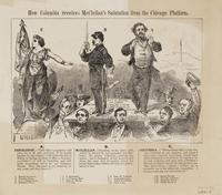 How Columbia receives McClellan's Salutation from The Chicago Platform [graphic].