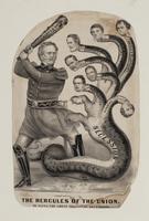 The Hercules Of The Union, Slaying The Great Dragon Of Secession [graphic].