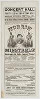 Concert Hall Chestnut Street, above Twelfth. Positively for two weeks only commencing Monday evening, Feb'y 8th, 1864. : An entire change of programme every other evening. The best band in the world, and undisputed champions of minstrelsy ... The far-fame