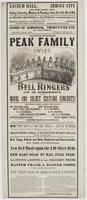 Lyceum Hall, Jersey City For four nights only : Friday, Saturday, Monday & Tuesday, June 5th, 6th, 8th & 9th A grand matinee on Saturday, commencing at 3 for the accommodation of children. Children admitted to the matinee for 10 cents No half-price in the