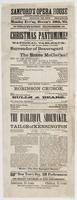 Sanford's Opera House Eleventh Street, above Chestnut. : S.S. Sanford, proprietor Cool White, stage manager Monday eve'ng, Decem'r 30th, '61. Crowded houses. Second week of the great Christmas pantomime! Introducing all the principal features of the Rebel