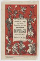 Carncross & Dixey's Minstrels! Eleventh Street Opera House. : Benefit of Robt. Fraser on Monday eve'g, May 4. Entire new bill.
