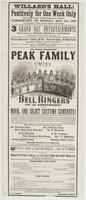 Willard's Hall! Positively for one week only : First appearance in Washington for 5 years, commencing on Monday, May 4th, 1863 to continue every night during the week. 3 grand day entertainments will be given on Tuesday, Thursday and Saturday, commencing 