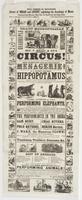 Will exhibit in enclosure, corner of Broad and Locust ... May 4th, for ... six days only ... Grand Metropolitan Quadruple Combination : consisting of Geo. F. Bailey's extensive circus! ... Herr Driesbach's large and comprehensive menagerie! ... G.C. Quick