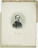 Civil War scrapbook of portraits [graphic].