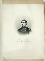 Civil War scrapbook of portraits. [graphic].