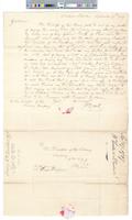 B04F33 - Correspondence from William Coates to Joseph Paschall regarding money Coates owes to the Library Company, 1787-09-17