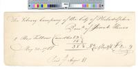 B04F34 - Account of Josiah Hewes for candles, 1788-05-30