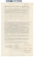 B04F42 - Insurance policy from Philadelphia Contributionship, 1791-01-04