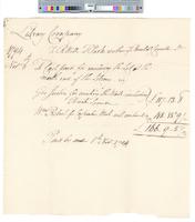B05F05 - Order to pay George Justice and William Roberts for work done enclosing lot at north end of the library, 1794-11-06