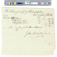B05F22 - Order to pay John Elliott for paint materials, 1797-06