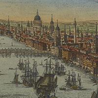 Peter Collinson's 1739 Annotated First Edition of the "History of London"