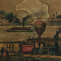 Thomas S. Wagner Wooden Lithographic Puzzles