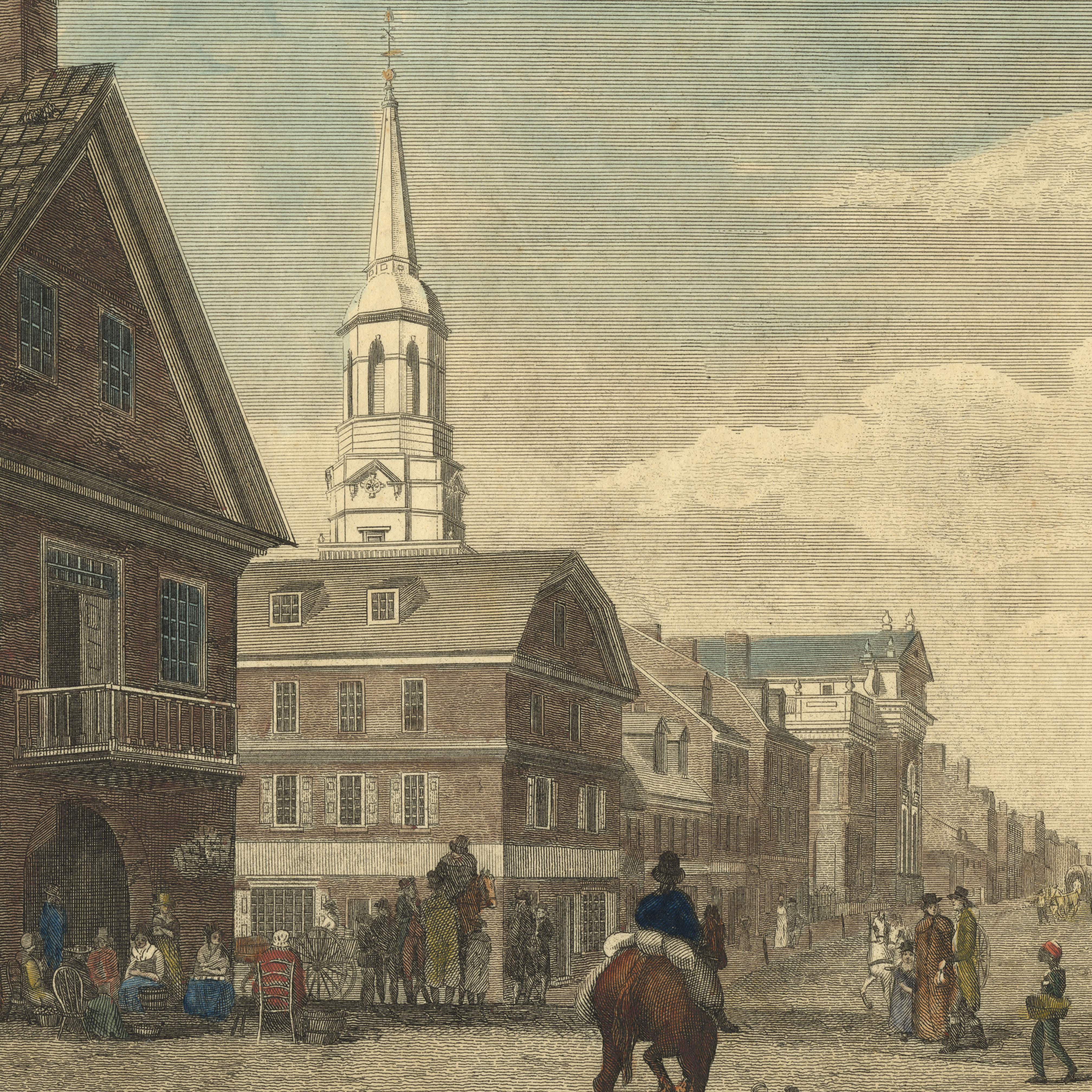 William Russell Birch Views of Philadelphia