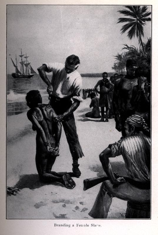Branding a female slave [graphic]. | Library Company of Philadelphia