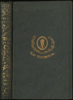 A testimonial of gratitude and affection to Henry Clay