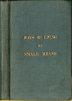 Ways of living on small means