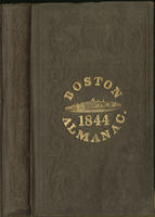 The Boston almanac for the year 1844