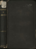 Vestiges of the natural history of creation