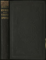 The mineral springs of Virginia