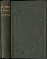 Fugitive essays : upon interesting and useful subjects, relating to the early history of Ohio