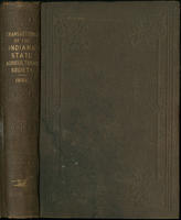 Second annual report of the Indiana State Board of Agriculture : for the year 1852