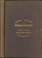 Henry Cohen, importer and wholesale stationer