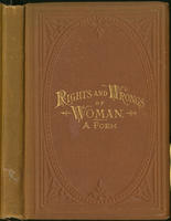 Rights and wrongs of woman, a poem
