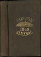 The Boston almanac for the year 1849