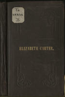 Memoir of Miss Elizabeth Carter