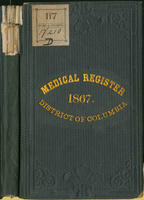 Medical register of the District of Columbia, 1867