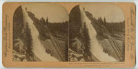 "Its fleecy whiteness tinged with emerald green," Nevada Fall, Yosemite Valley, Ca., U.S.A.