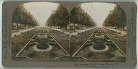Sunken gardens and Catholic fountain, Fairmount Park, Philadelphia, Pa., U.S.A.