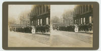 [Crowd outside the Public Ledger Building, 600-606 Chestnut Street, Philadelphia]